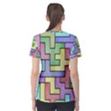 Colorful stylish design Women s Cotton Tee View2