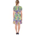 Colorful stylish design Adorable in Chiffon Dress View2