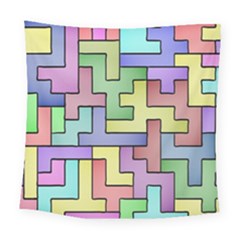 Colorful Stylish Design Square Tapestry (large) by gasi