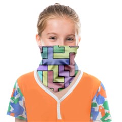 Colorful Stylish Design Face Covering Bandana (kids) by gasi