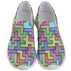 Colorful Stylish Design Men s Lightweight Slip Ons by gasi