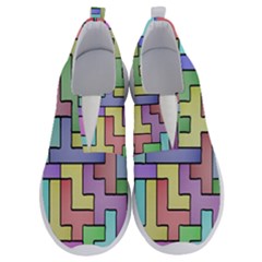 Colorful Stylish Design No Lace Lightweight Shoes by gasi