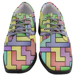 Colorful Stylish Design Women Heeled Oxford Shoes by gasi