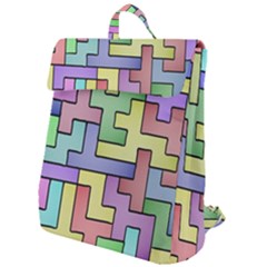 Colorful Stylish Design Flap Top Backpack by gasi