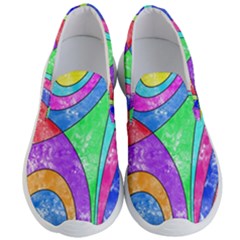 Colorful Stylish Design Men s Lightweight Slip Ons by gasi