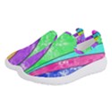 Colorful stylish design Women s Slip On Sneakers View2