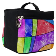 Colorful Stylish Design Make Up Travel Bag (small) by gasi