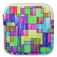 Colorful Stylish Design Mini Square Pouch by gasi