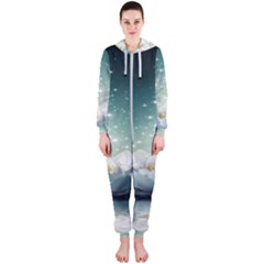 Sparkle Lotus Hooded Jumpsuit (ladies) by Sparkle