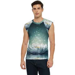 Sparkle Lotus Men s Raglan Cap Sleeve Tee by Sparkle