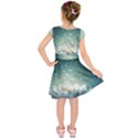 Sparkle Lotus Kids  Short Sleeve Dress View2