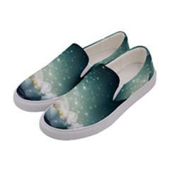 Sparkle Lotus Women s Canvas Slip Ons by Sparkle