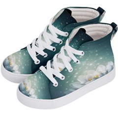 Sparkle Lotus Kids  Hi-top Skate Sneakers by Sparkle