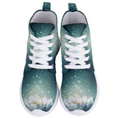 Sparkle Lotus Women s Lightweight High Top Sneakers by Sparkle