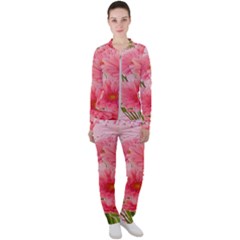 Nature Flowers Casual Jacket And Pants Set by Sparkle