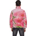 Nature Flowers Men s Puffer Bubble Jacket Coat View4