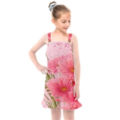 Nature Flowers Kids  Overall Dress by Sparkle