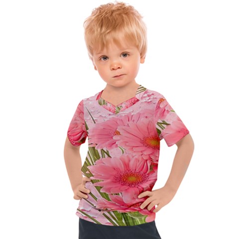 Nature Flowers Kids  Sports Tee by Sparkle