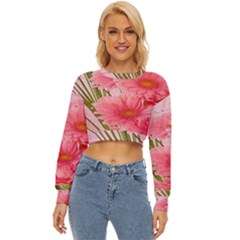 Nature Flowers Lightweight Long Sleeve Sweatshirt by Sparkle