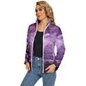 Violet Nature Women s Puffer Bubble Jacket Coat View2