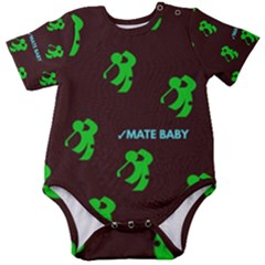  /mate Baby Short Sleeve Onesie Bodysuit by checkmate