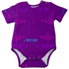  /mate Baby Short Sleeve Onesie Bodysuit by checkmate