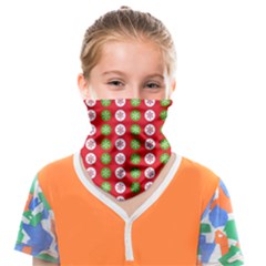 Festive Pattern Christmas Holiday Face Covering Bandana (kids) by Ravend