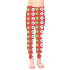 Festive Pattern Christmas Holiday Kids  Classic Winter Leggings