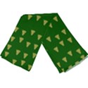 Green Christmas Trees Green Lightweight Scarf  View3