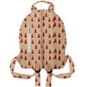 Red Christmas Tree Brown Mini Full Print Backpack View2