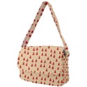 Red Christmas Tree Brown Courier Bag View2