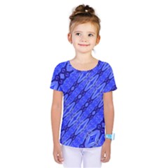 Abstract Tech Modern Pattern Kids  One Piece Tee