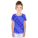 Abstract Tech Modern Pattern Kids  One Piece Tee View1