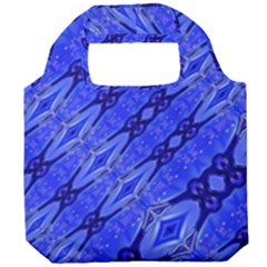 Abstract Tech Modern Pattern Foldable Grocery Recycle Bag