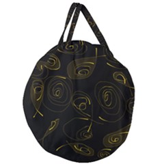 Fish 711 Giant Round Zipper Tote by Mazipoodles