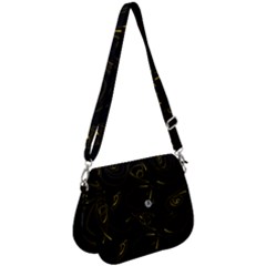 Fish 711 Saddle Handbag by Mazipoodles