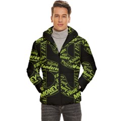 Lime Men s Hooded Quilted Jacket by MalvadaDinero