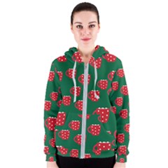 Christmas Coffee Women s Zipper Hoodie