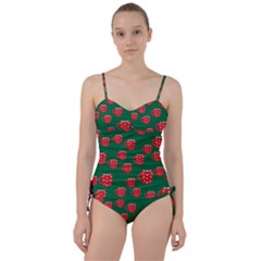 Christmas Coffee Sweetheart Tankini Set