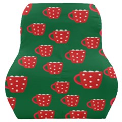 Christmas Coffee Car Seat Back Cushion 