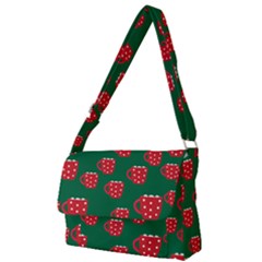 Christmas Coffee Full Print Messenger Bag (l)