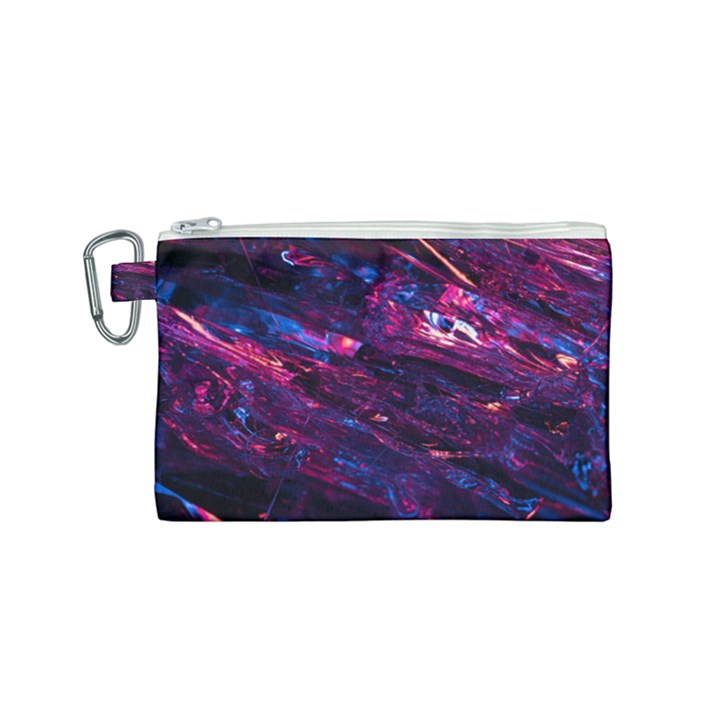 Space Futuristic Shiny Abstraction Canvas Cosmetic Bag (Small)