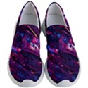 Space Futuristic Shiny Abstraction Women s Lightweight Slip Ons View1