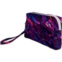 Space Futuristic Shiny Abstraction Wristlet Pouch Bag (Small) View1