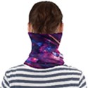 Space Futuristic Shiny Abstraction Face Seamless Bandana (Adult) View2