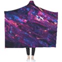 Space Futuristic Shiny Abstraction Wearable Blanket View2