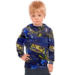 Space Futuristic Shiny Abstraction Flash Colorful Kids  Hooded Pullover by Pakemis