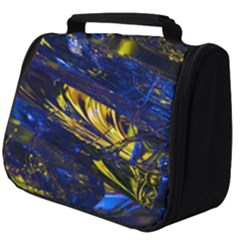 Space Futuristic Shiny Abstraction Flash Colorful Full Print Travel Pouch (big) by Pakemis