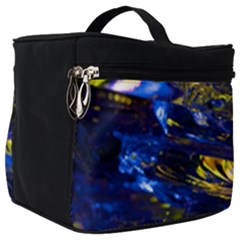 Space Futuristic Shiny Abstraction Flash Colorful Make Up Travel Bag (big) by Pakemis