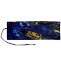 Space Futuristic Shiny Abstraction Flash Colorful Roll Up Canvas Pencil Holder (M) View1